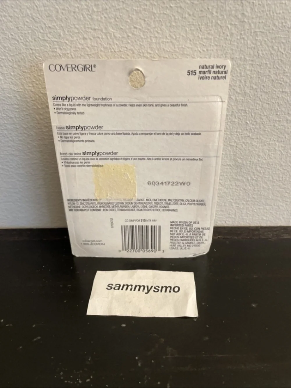 Covergirl Simply Powder Foundation Natural Ivory 515